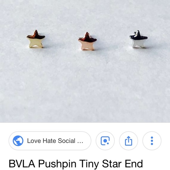 BVLA Jewelry - BVLA yellow gold star end